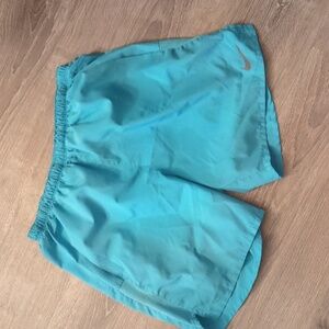 Nike blue basketball shorts size medium